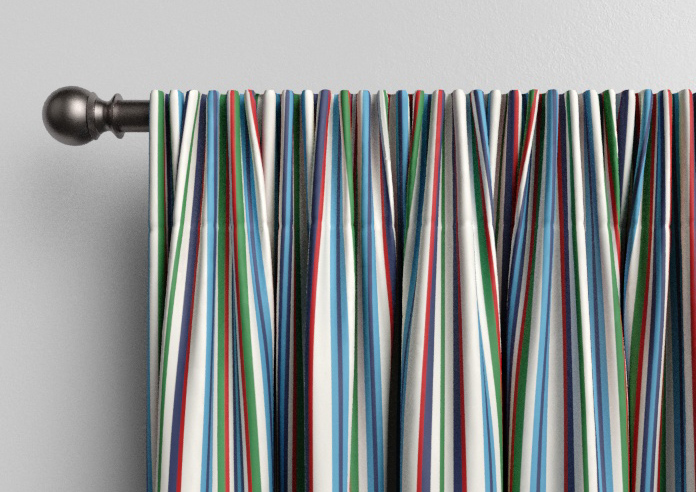 The British Stripe Co. Elizabeth, London No.1 - Made to Measure Curtains - Image 9